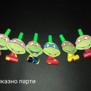 Парти свирки Костенурките Нинджа за детски рожден ден