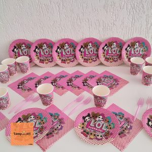 Парти комплект Кукли ЛОЛ за детски рожден ден