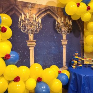 Балони жълти за детски рожден ден латексови