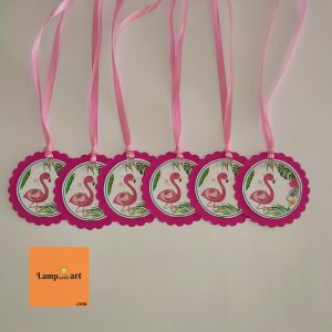 Парти медальон Фламинго за детски рожден ден