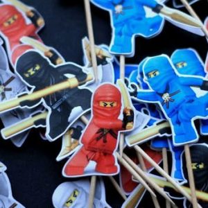 Топери за мъфини Нинджаго за детски рожден ден