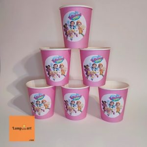 Парти чашки Кафенето на Масленка за детски рожден ден