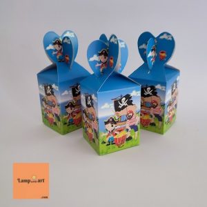 Кутийки Пирати 2бр. за детски рожден ден