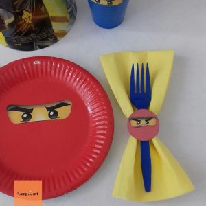 Парти чинийки Нинджаго за детски рожден ден